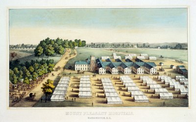 Mount Pleasant Hospitals, Washington, D.C., published 1862 by American School